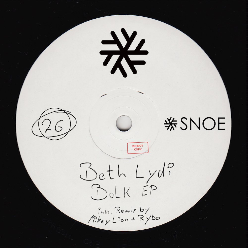 Beth Lydi – Bulk EP (incl. Mikey Lion & RYBO Remix) // SNOE026