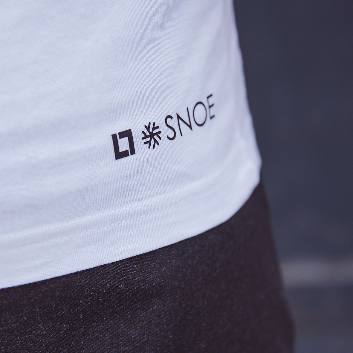 Round Neck T-Shirt Head in White - Image 4