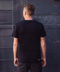 Alternative view of Round Neck T-Shirt Ananas in Black