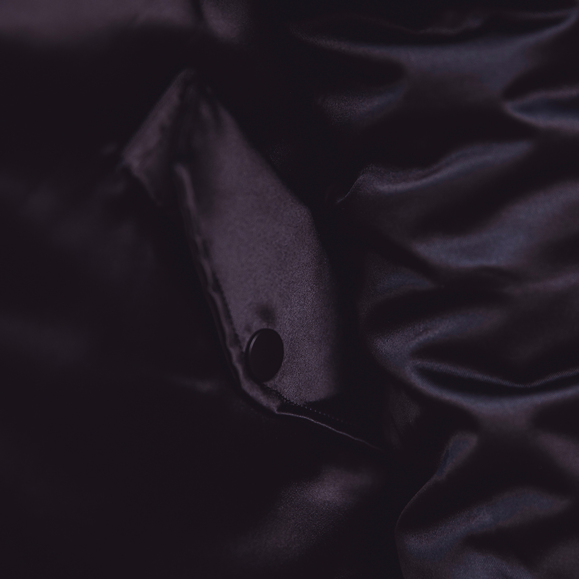 Ladies Flake Bomber Jacket in Black - Image 6