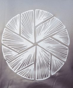 Alternative view of Ladies Flake Bomber Jacket in Silver