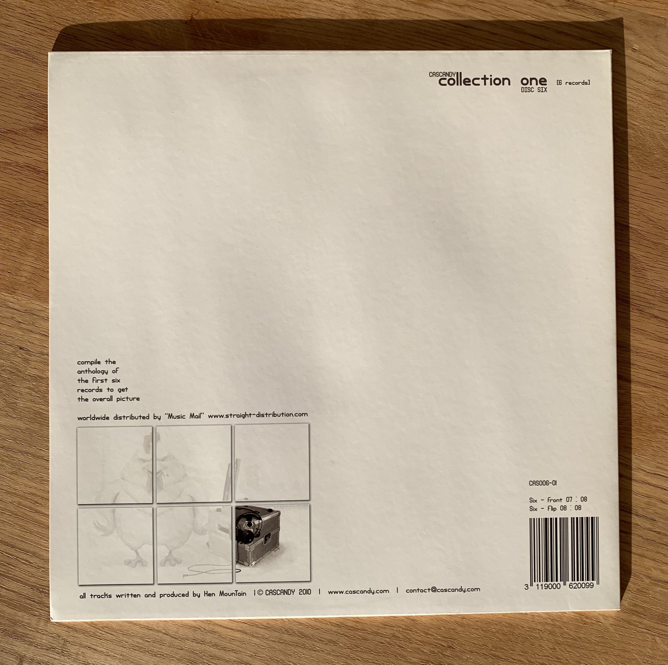 12" Vinyl / Cascandy - DISC SIX - Image 2