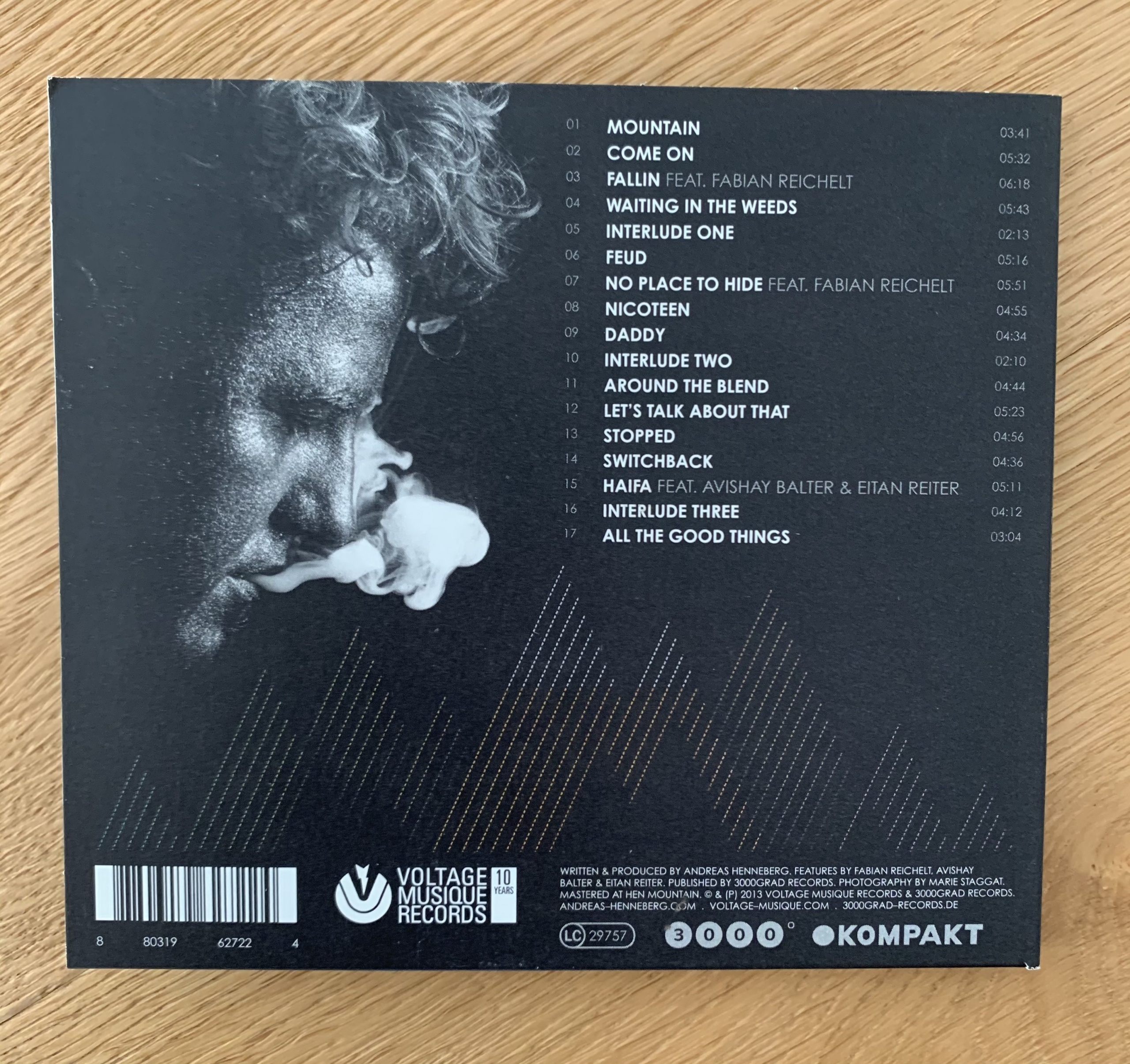 The CD // incl. Poster | Andreas Henneberg - Mountain (Album) - Image 3