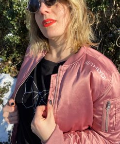 Beth Lydi | Bomber Jacket in Old Rose