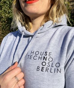 Alternative view of Anagram Long Hoodie in Light Grey