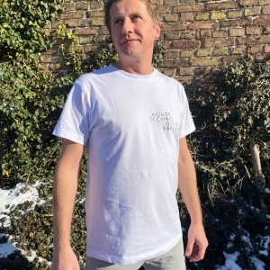 Round Neck T-Shirt Anagram in White