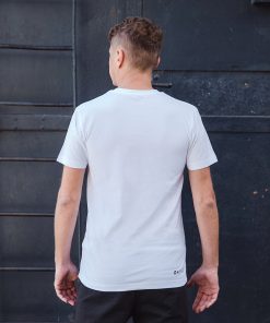 Alternative view of Round Neck T-Shirt Head in White