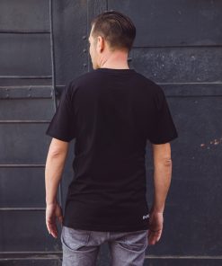 Alternative view of Round Neck T-Shirt Ananas in Black