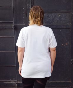 Alternative view of Round Neck T-Shirt Contact in White
