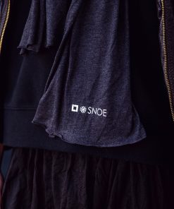Alternative view of The SNOE Jersey Scarf Logo