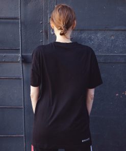 Alternative view of Round Neck T-Shirt Ananas in Black