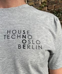 Alternative view of Round Neck T-Shirt Anagram in Light Grey