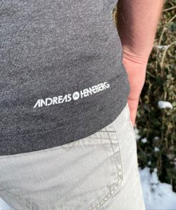 Alternative view of Andreas Henneberg | Round Neck T-Shirt in Dark Grey