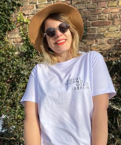 Round Neck T-Shirt Anagram in White