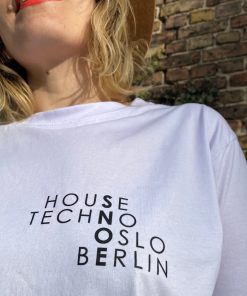 Alternative view of Round Neck T-Shirt Anagram in White