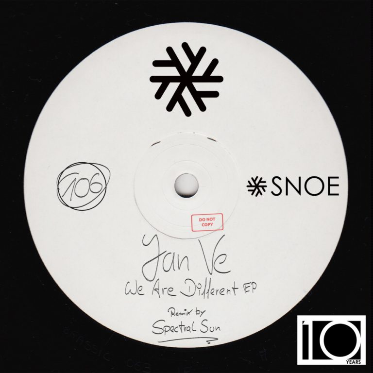 Jan Ve - We Are Different EP (incl. Spectral Sun Remix) // SNOE106