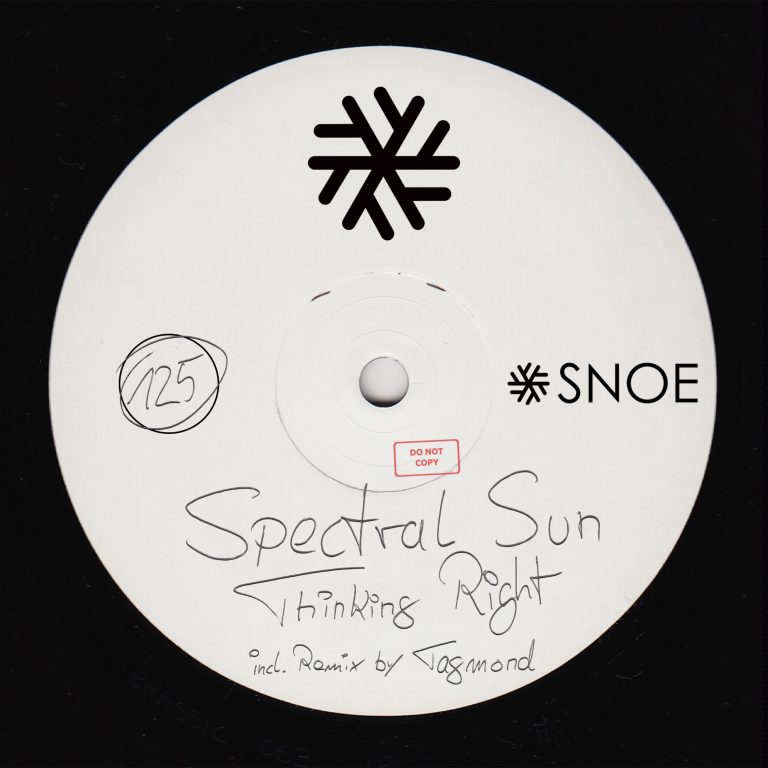 Spectral Sun - Thinking Right (incl. Tagmond Remix) // SNOE125