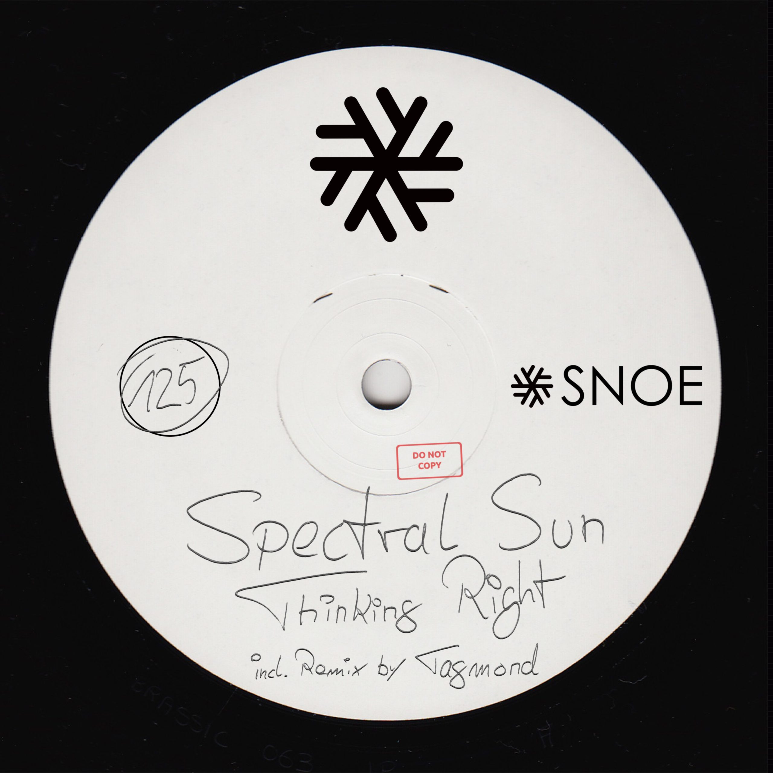 Spectral Sun - Thinking Right (incl. Tagmond Remix) // SNOE125